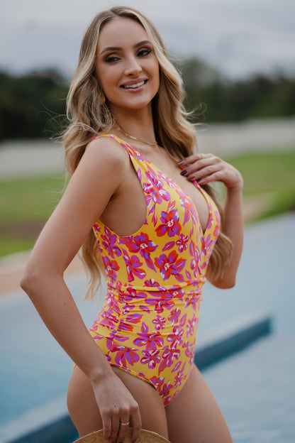 Waistband One-Piece Swimsuit