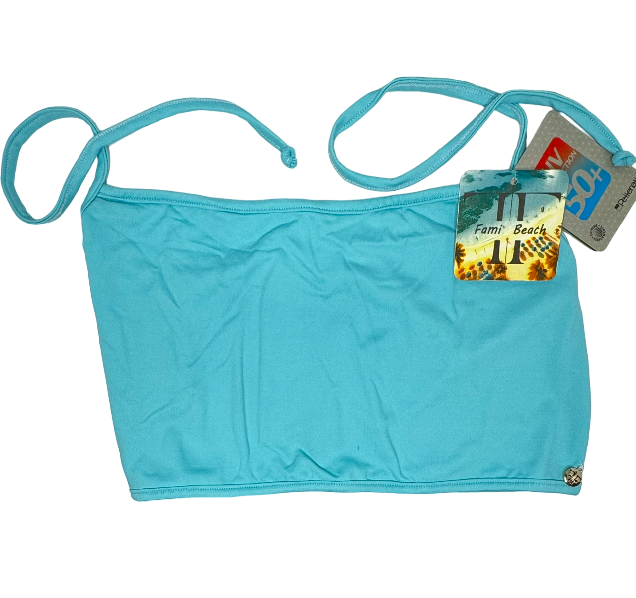 Biquíni Brasileiro Autêntico Famibeach Straight Band Top - REF 331A