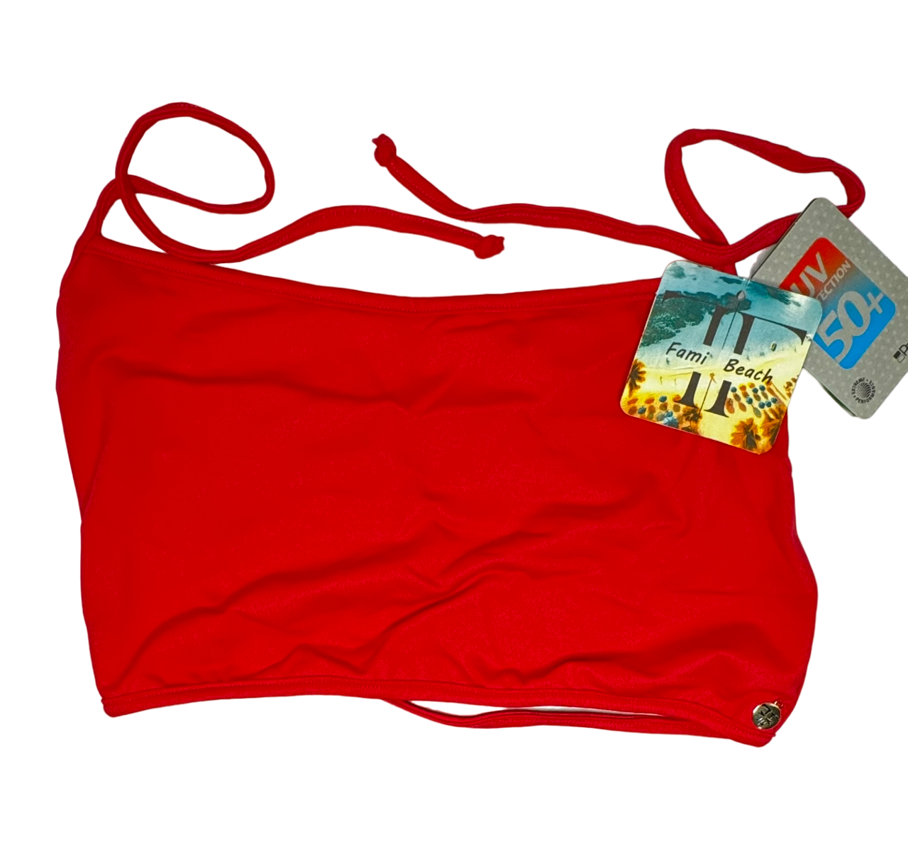 Biquíni Brasileiro Autêntico Famibeach Straight Band Top - REF 331A